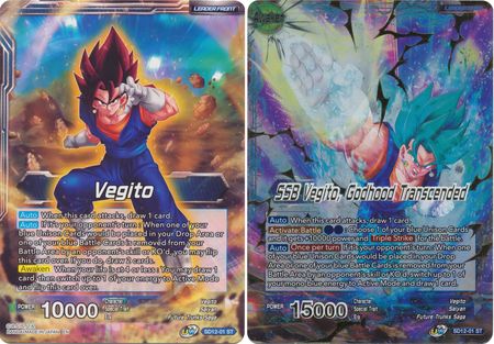 Vegito // SSB Vegito, Godhood Transcended (Starter Deck Exclusive) (SD12-01) [Rise of the Unison Warrior] | Nerdhalla Games