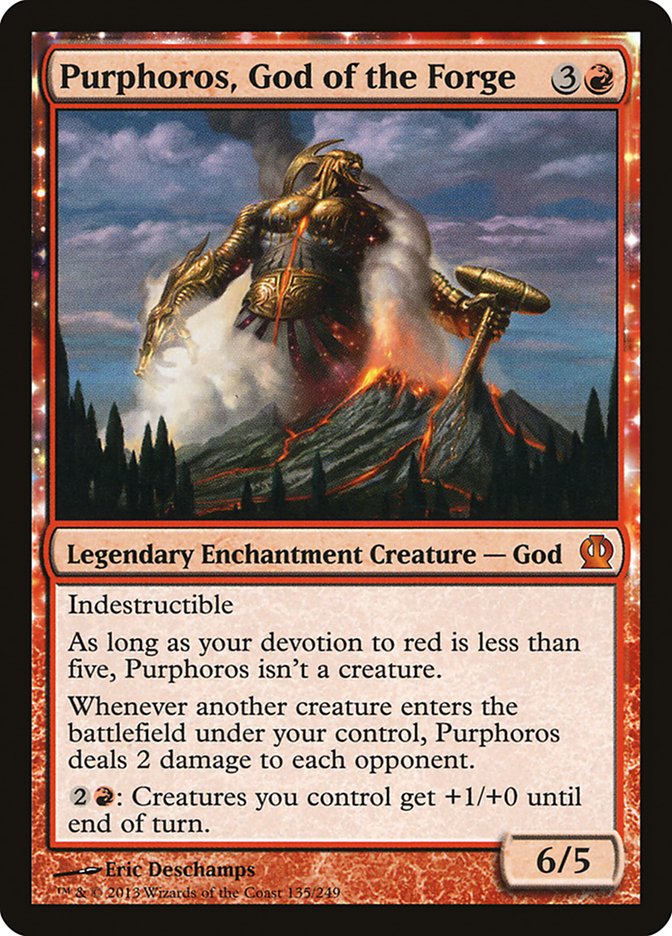 Purphoros, God of the Forge [Theros] | Nerdhalla Games