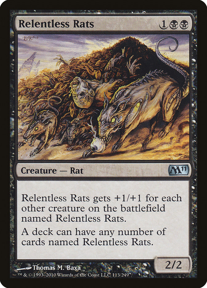 Relentless Rats [Magic 2011] | Nerdhalla Games