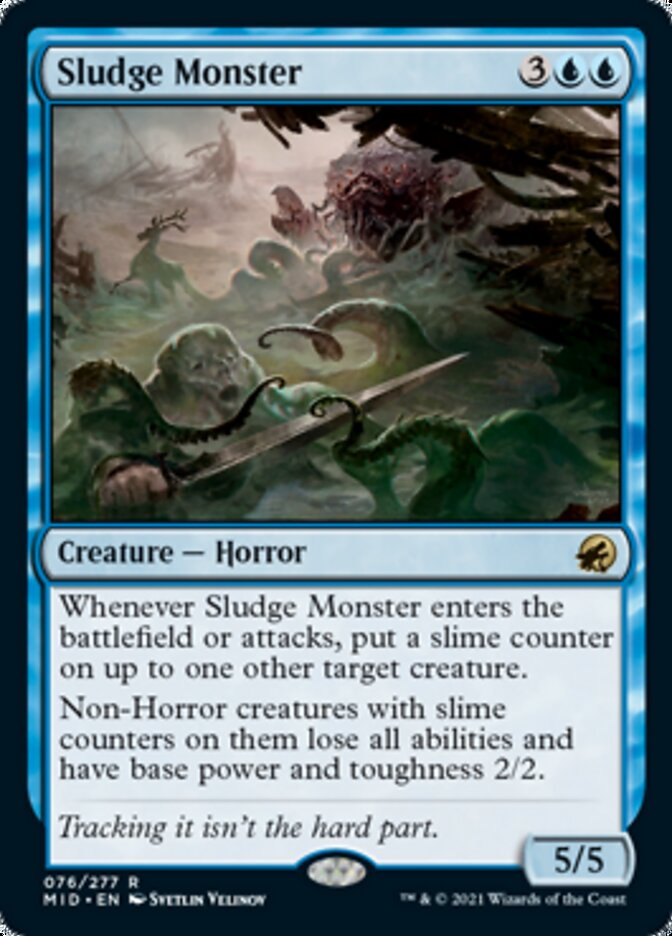 Sludge Monster [Innistrad: Midnight Hunt] | Nerdhalla Games