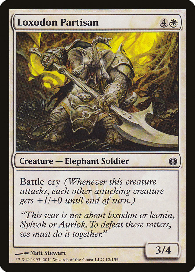 Loxodon Partisan [Mirrodin Besieged] | Nerdhalla Games