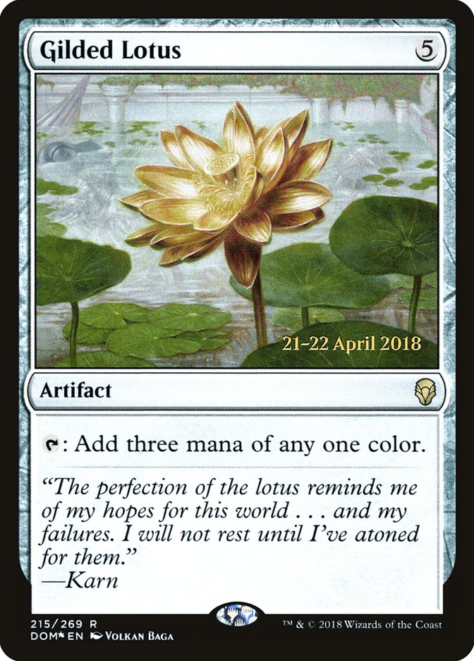 Gilded Lotus  [Dominaria Prerelease Promos] | Nerdhalla Games