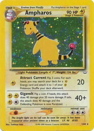 Ampharos (1/64) [Neo Revelation Unlimited] | Nerdhalla Games