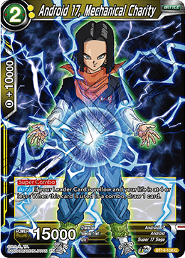 Android 17, Mechanical Charity (BT14-108) [Cross Spirits] | Nerdhalla Games