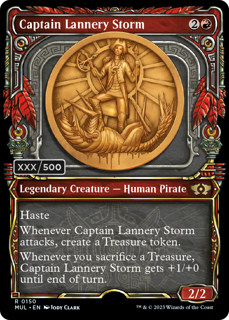 Captain Lannery Storm (Serialized) [Multiverse Legends] | Nerdhalla Games