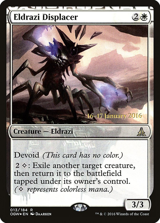 Eldrazi Displacer [Oath of the Gatewatch Prerelease Promos] | Nerdhalla Games