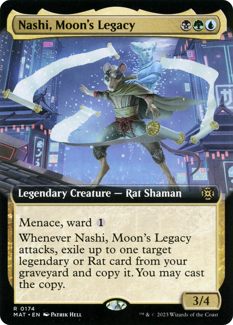 Nashi, Moon's Legacy (Extended Art) [March of the Machine: The Aftermath] | Nerdhalla Games