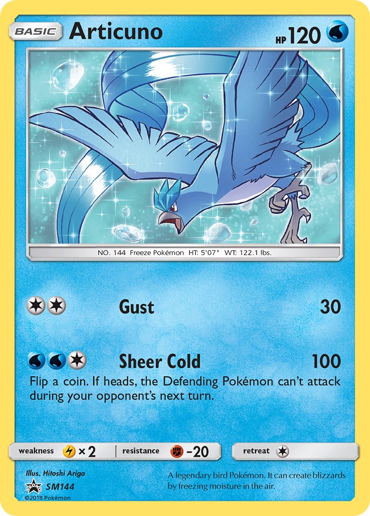 Articuno (SM144) [Sun & Moon: Black Star Promos] | Nerdhalla Games