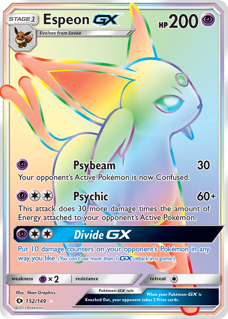 Espeon GX (152/149) [Sun & Moon: Base Set] | Nerdhalla Games