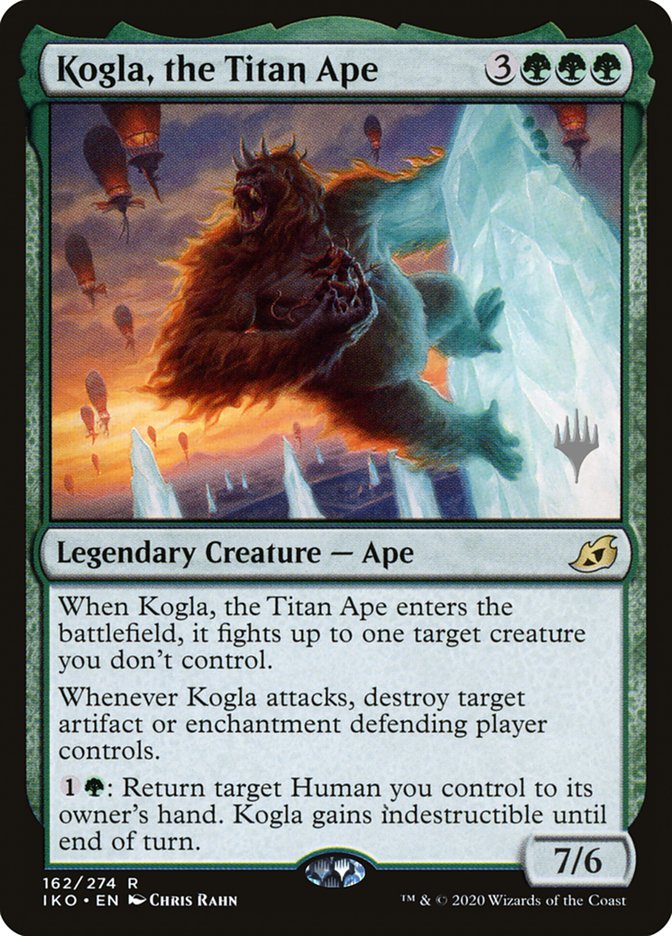 Kogla, the Titan Ape (Promo Pack) [Ikoria: Lair of Behemoths Promos] | Nerdhalla Games