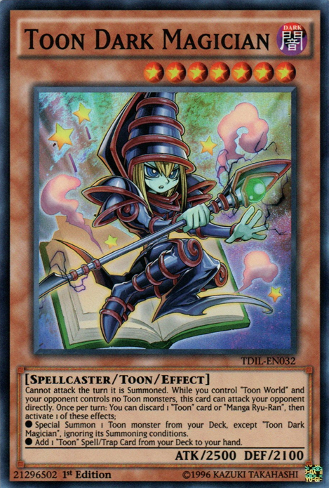 Toon Dark Magician [TDIL-EN032] Super Rare | Nerdhalla Games