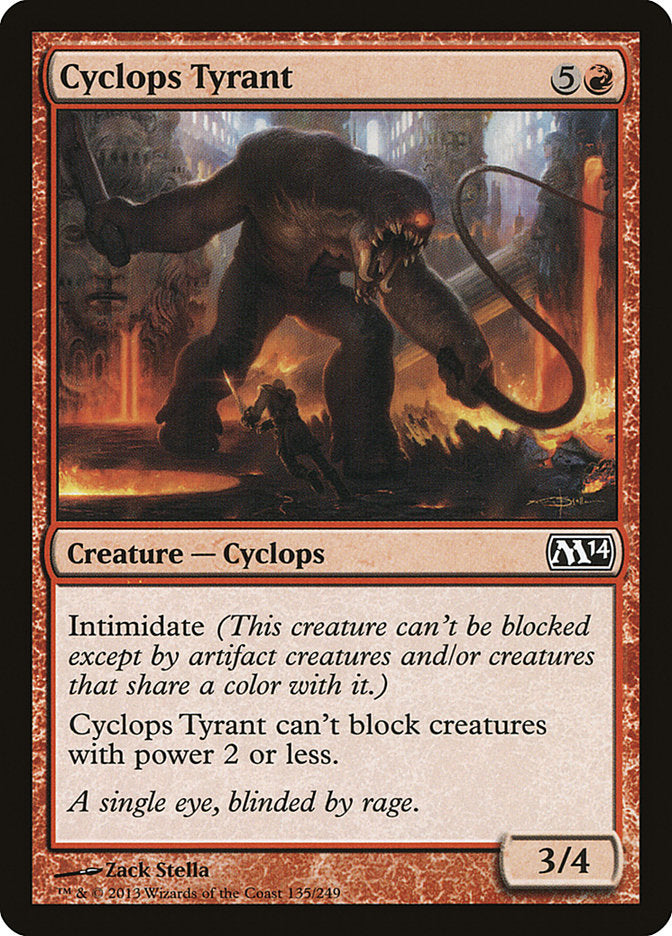 Cyclops Tyrant [Magic 2014] | Nerdhalla Games