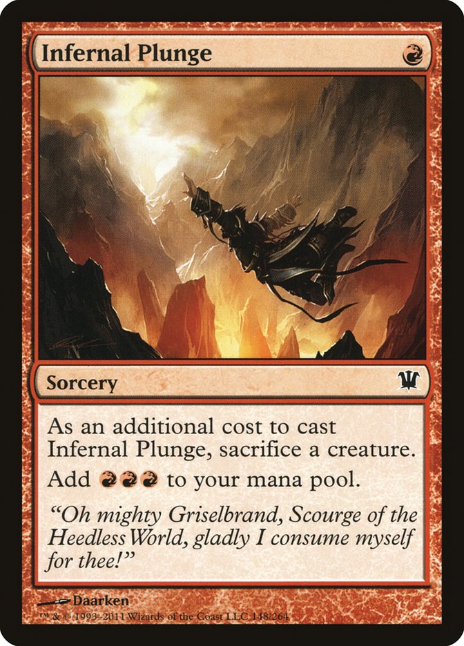 Infernal Plunge [Innistrad] | Nerdhalla Games