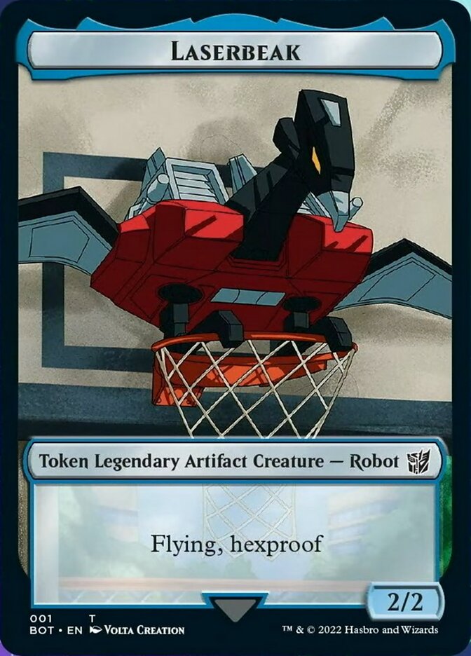 Laserbeak [Transformers Tokens] | Nerdhalla Games