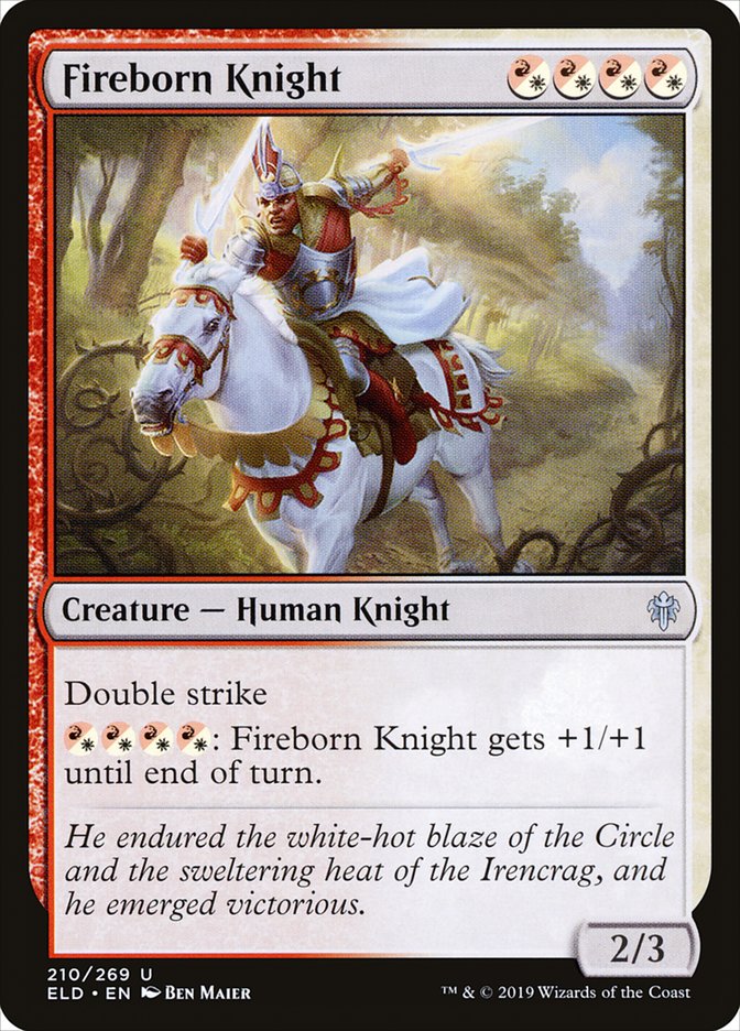 Fireborn Knight [Throne of Eldraine] | Nerdhalla Games