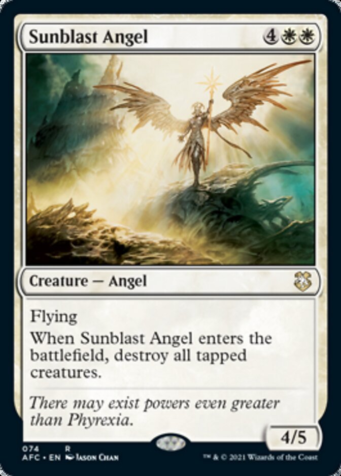 Sunblast Angel [Dungeons & Dragons: Adventures in the Forgotten Realms Commander] | Nerdhalla Games