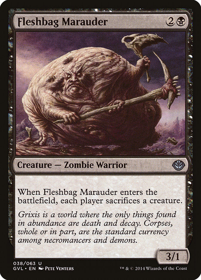 Fleshbag Marauder (Garruk vs. Liliana) [Duel Decks Anthology] | Nerdhalla Games