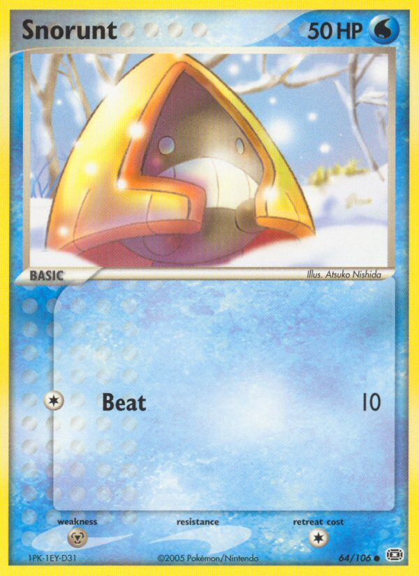 Snorunt (64/106) [EX: Emerald] | Nerdhalla Games