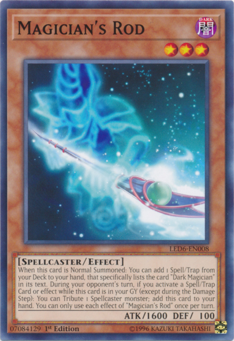 Magician's Rod [LED6-EN008] Common | Nerdhalla Games