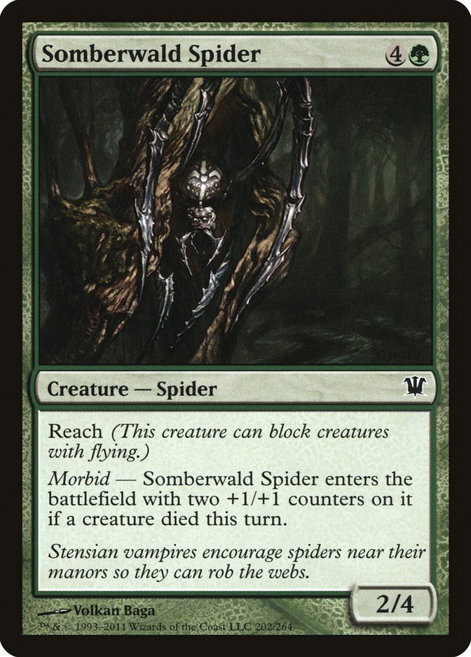 Somberwald Spider [Innistrad] | Nerdhalla Games