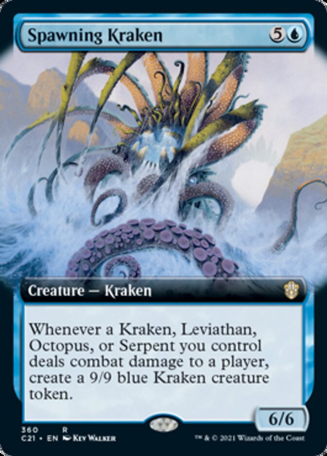 Spawning Kraken (Extended) [Commander 2021] | Nerdhalla Games