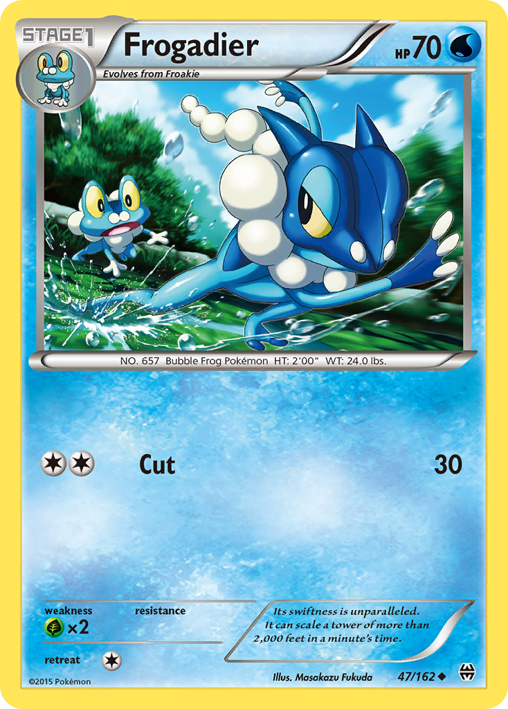 Frogadier (47/162) [XY: BREAKthrough] | Nerdhalla Games