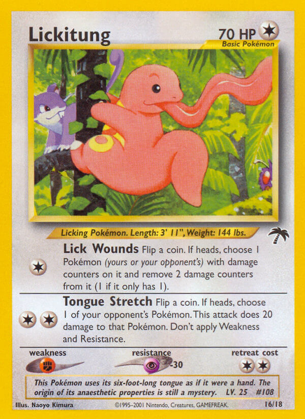 Lickitung (16/18) [Southern Islands] | Nerdhalla Games