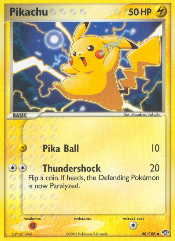 Pikachu (60/106) [EX: Emerald] | Nerdhalla Games