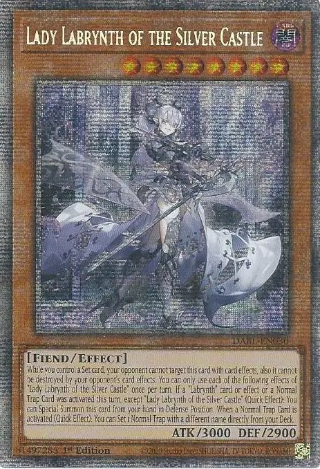 Lady Labrynth of the Silver Castle [DABL-EN030] Starlight Rare | Nerdhalla Games