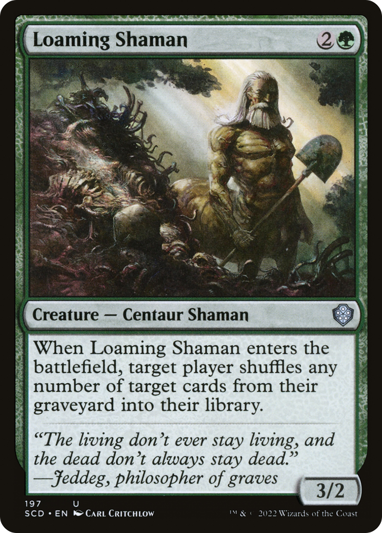 Loaming Shaman [Starter Commander Decks] | Nerdhalla Games