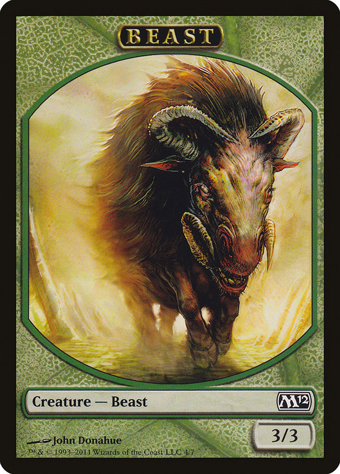 Beast [Magic 2012 Tokens] | Nerdhalla Games