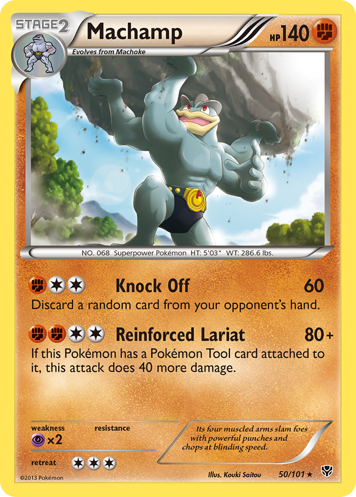 Machamp (50/101) [Black & White: Plasma Blast] | Nerdhalla Games