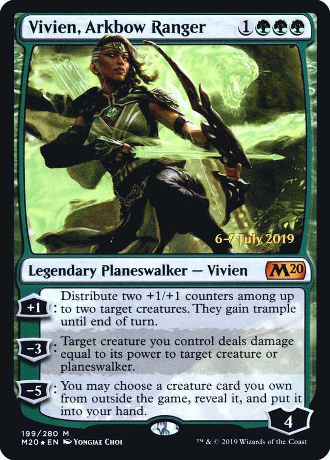 Vivien, Arkbow Ranger  [Core Set 2020 Prerelease Promos] | Nerdhalla Games