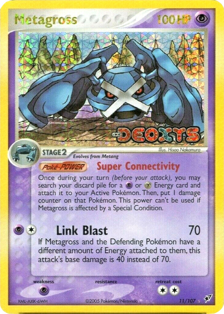 Metagross (11/107) (Stamped) [EX: Deoxys] | Nerdhalla Games