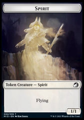 Elephant // Spirit Double-sided Token [Innistrad: Midnight Hunt Commander] | Nerdhalla Games