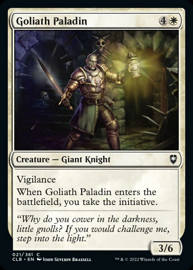 Goliath Paladin [Commander Legends: Battle for Baldur's Gate] | Nerdhalla Games