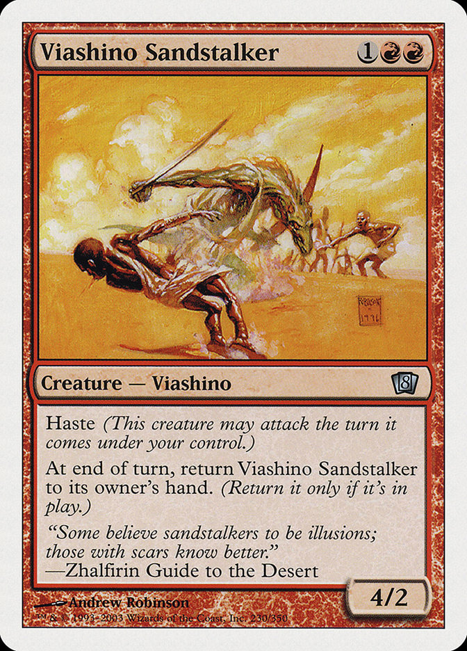 Viashino Sandstalker [Eighth Edition] | Nerdhalla Games