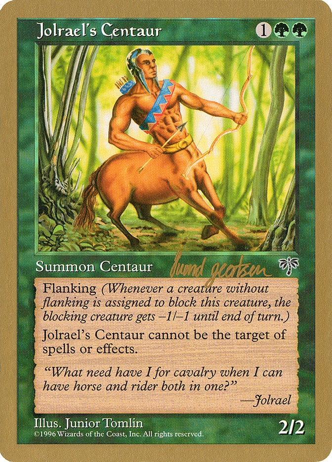 Jolrael's Centaur (Svend Geertsen) [World Championship Decks 1997] | Nerdhalla Games