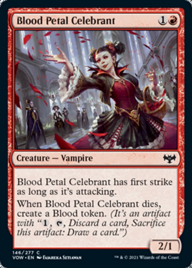 Blood Petal Celebrant [Innistrad: Crimson Vow] | Nerdhalla Games