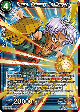 Trunks, Calamity Challenger (BT14-045) [Cross Spirits] | Nerdhalla Games