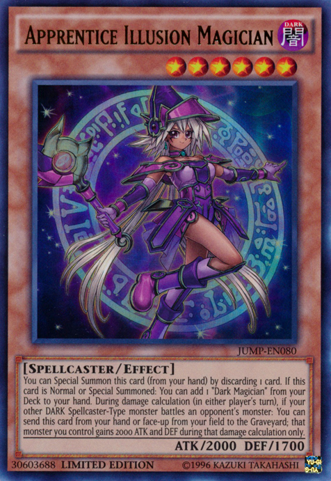 Apprentice Illusion Magician [JUMP-EN080] Ultra Rare | Nerdhalla Games