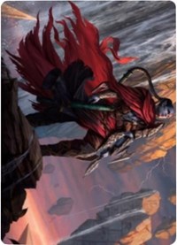 Anowon, the Ruin Thief Art Card [Zendikar Rising Art Series] | Nerdhalla Games