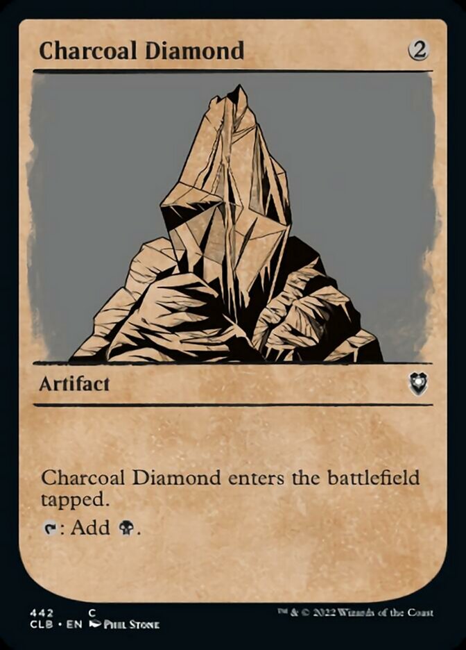 Charcoal Diamond (Showcase) [Commander Legends: Battle for Baldur's Gate] | Nerdhalla Games