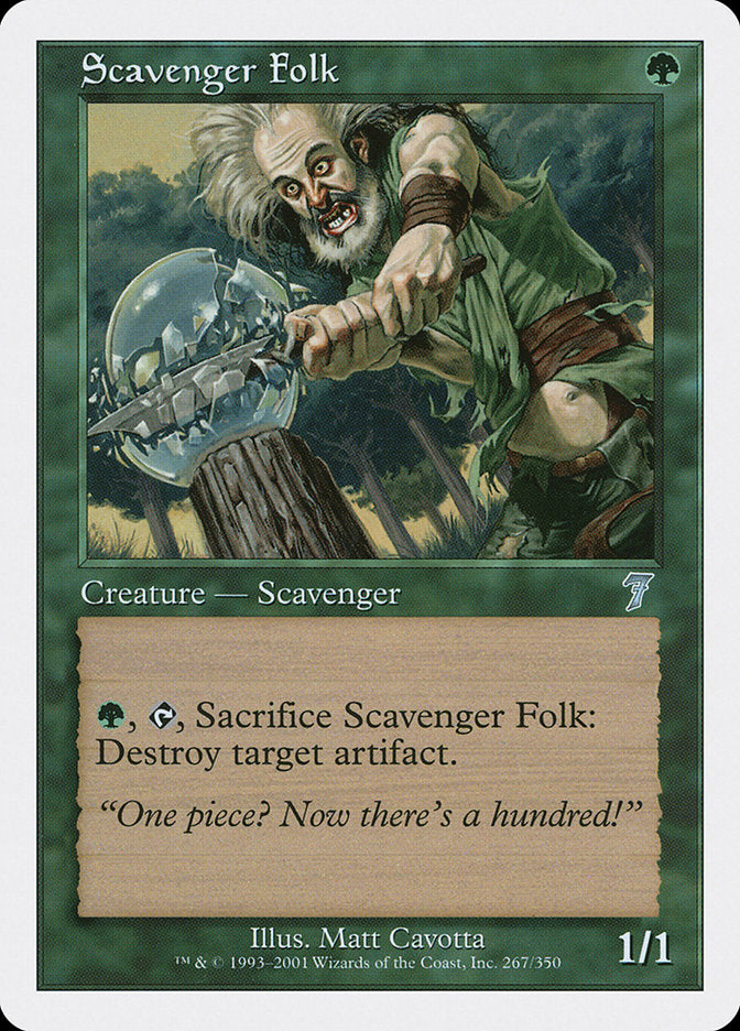 Scavenger Folk [Seventh Edition] | Nerdhalla Games