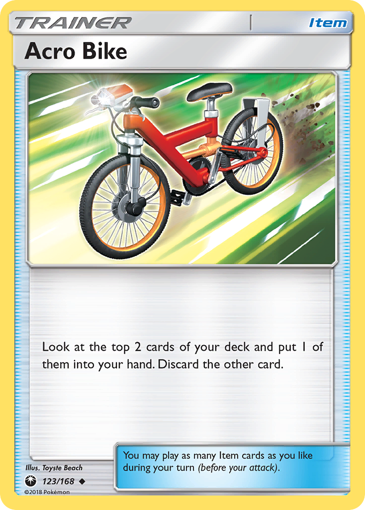 Acro Bike (123/168) [Sun & Moon: Celestial Storm] | Nerdhalla Games