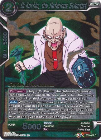 Dr.Kochin, the Nefarious Scientist [BT8-057_PR] | Nerdhalla Games