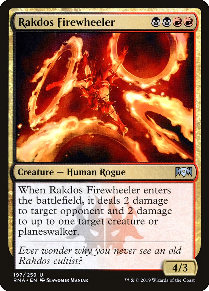 Rakdos Firewheeler [Ravnica Allegiance] | Nerdhalla Games