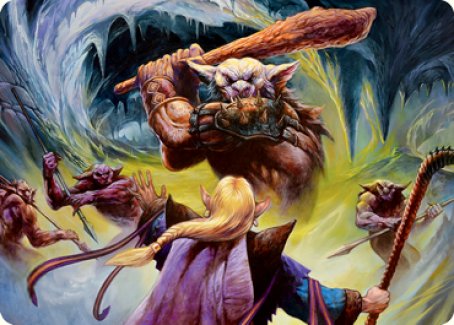 Den of the Bugbear (Dungeon Module) Art Card [Dungeons & Dragons: Adventures in the Forgotten Realms Art Series] | Nerdhalla Games