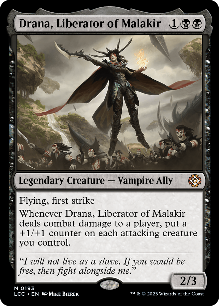 Drana, Liberator of Malakir [The Lost Caverns of Ixalan Commander] | Nerdhalla Games