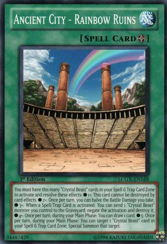 Ancient City - Rainbow Ruins [LCGX-EN168] Common | Nerdhalla Games